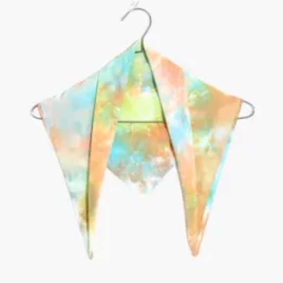 Madewell Accessories - NWT || Madewell || Silk Tie Dye Scarf